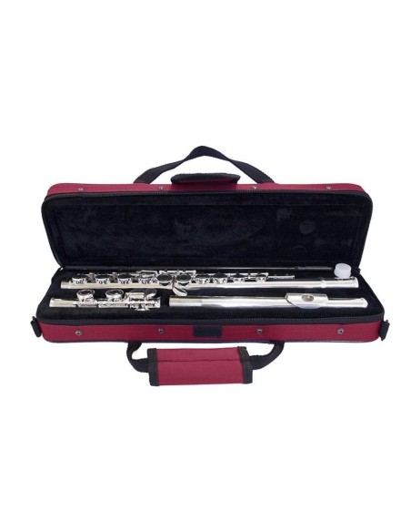 FOX FL110S YAN FLÜT SPLIT-E MACHINE SILVER PLATED ITALIAN PADS/SPRINGS