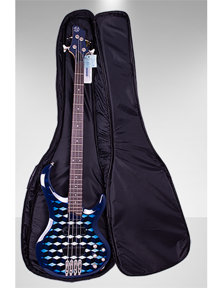 Fortex 400 Serisi Bas Gitar Çantası Siyah