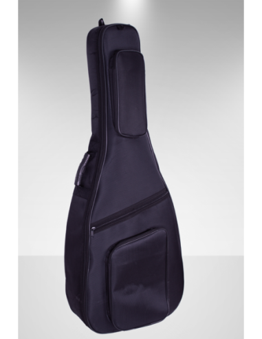 Fortex 400 Serisi Akustik Gitar Çantası Siyah