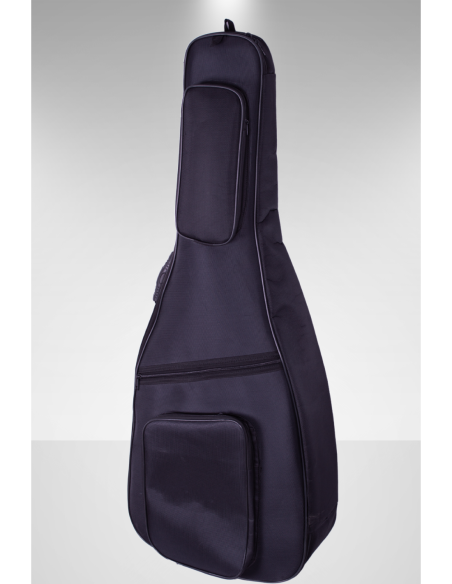 Fortex 400 Serisi Akustik Gitar Çantası Siyah