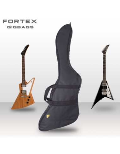 Fortex 300 Serisi Explorer - RR - Rhodes Kasa Elektro Gitar Kılıfı Siyah