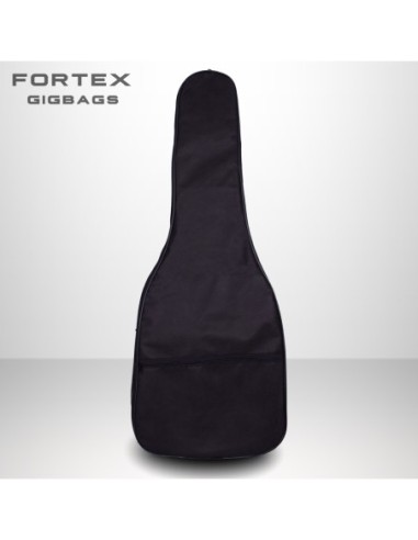 Fortex 100 Serisi Akustik Gitar Kılıfı Siyah