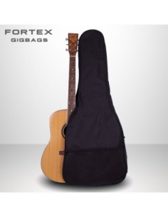 Fortex 100 Serisi Akustik Gitar Kılıfı Siyah 2