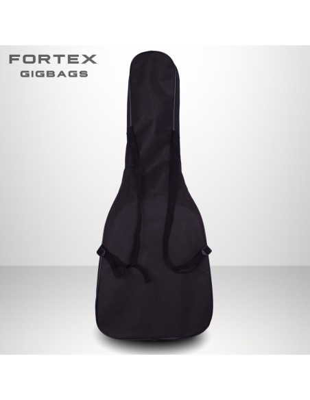 Fortex 100 Serisi Akustik Gitar Kılıfı Siyah
