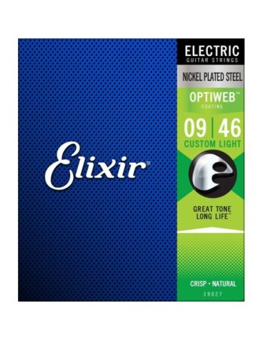 Elixir 009-046 Optiweb Elektro Gitar Teli