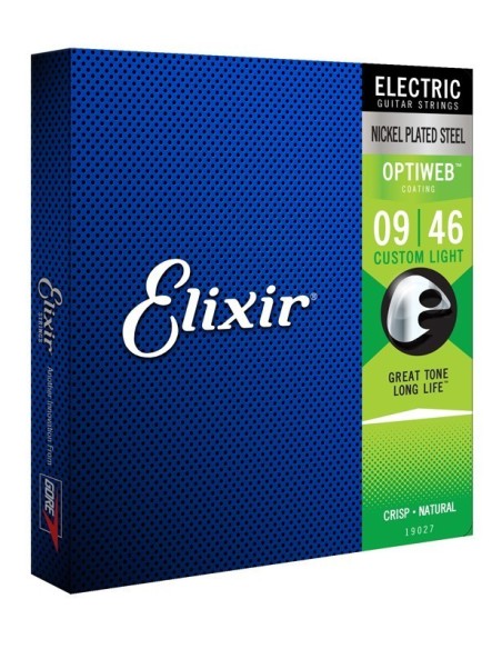 Elixir 009-046 Optiweb Elektro Gitar Teli