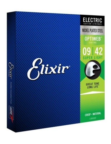 Elixir 009-042 Optiweb Elektro Gitar Teli