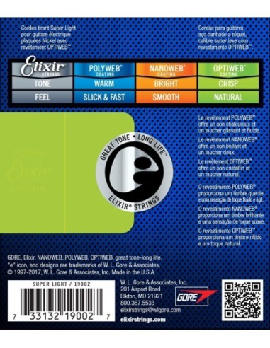 Elixir 009-042 Optiweb Elektro Gitar Teli