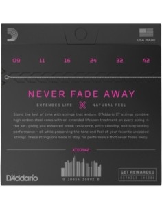 Daddario XT0942 Elektro Gitar Teli 2