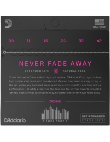 Daddario XT0942 Elektro Gitar Teli