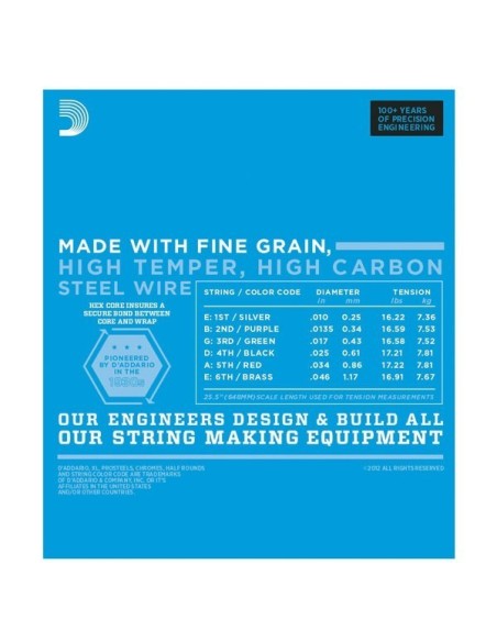 Daddario EXL110BT Elektro Gitar Teli