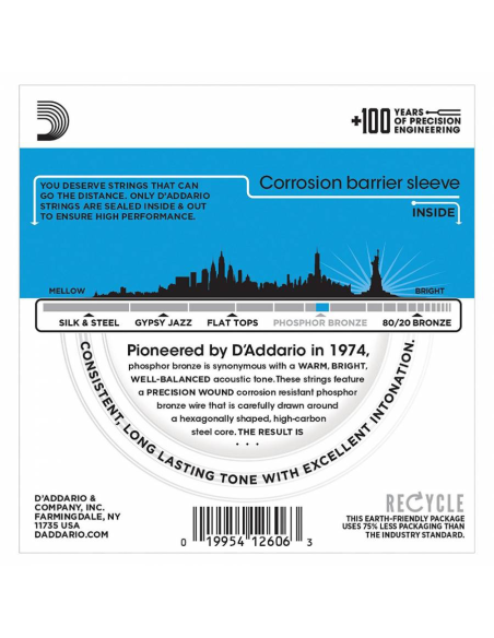 Daddario EJ16 Akustik Gitar Teli