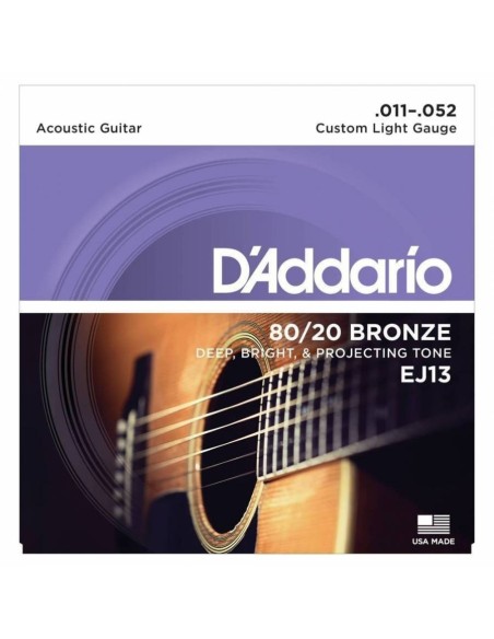 Daddario EJ13 Akustik Gitar Teli
