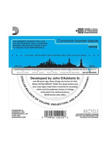 Daddario EJ11 Akustik Gitar Teli