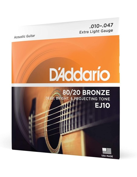 Daddario EJ10 Akustik Gitar Teli