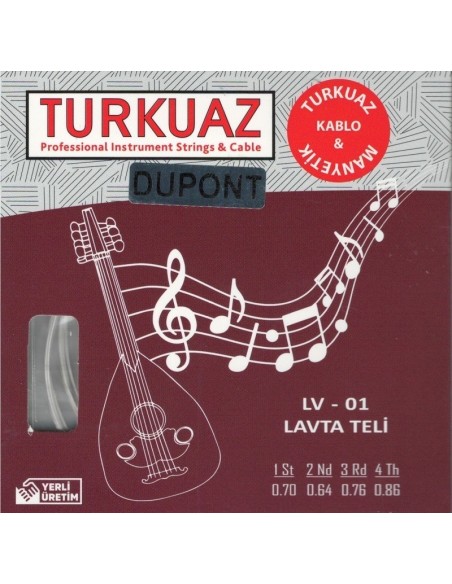 Turkuaz LV01 Lavta Teli