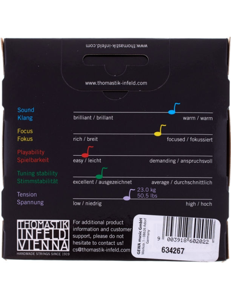 Thomastik Infeld VIS100 Vision Solo Keman Teli