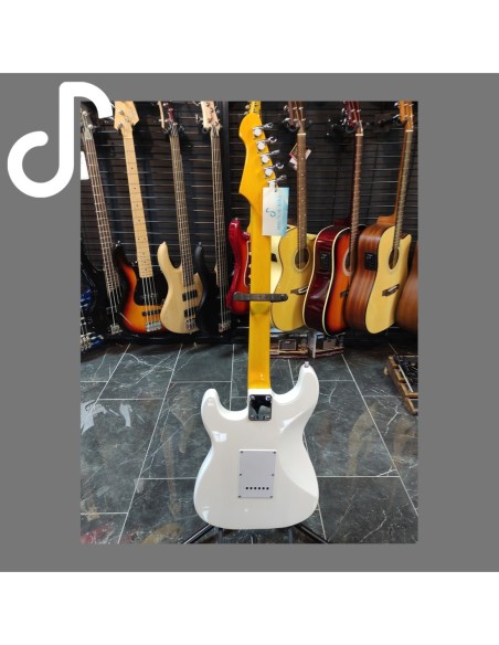 Auster AS100SSH WH Elektro Gitar Maple