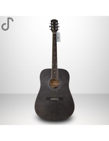 Auster AG100-BK Akustik Gitar Dreadnought
