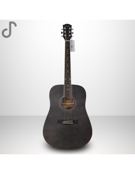 Auster AG100-BK Akustik Gitar Dreadnought