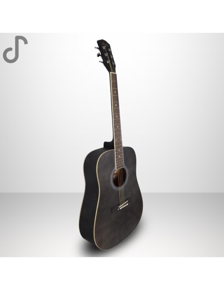 Auster AG100-BK Akustik Gitar Dreadnought