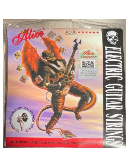 Alice A506 Elektro Gitar Tel Seti