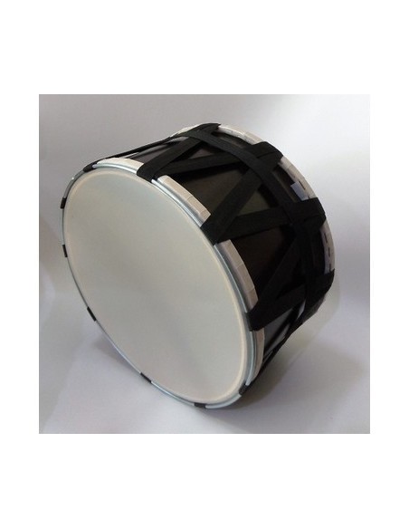 Adora Asma Davul 50 cm Koyu Kahve Siyah İpli