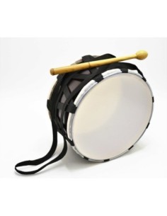 Adora Asma Davul 50 cm Koyu Kahve Siyah İpli 2