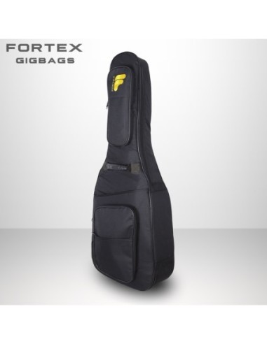 Fortex 500 Serisi Akustik Gitar Kılıfı Siyah