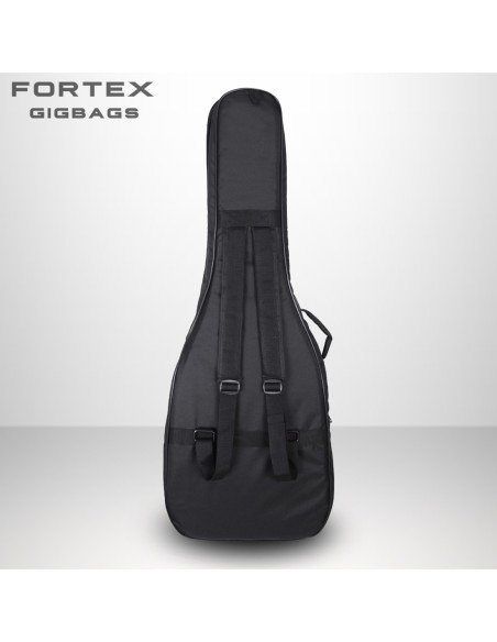 Fortex 500 Serisi Akustik Gitar Çantası Siyah