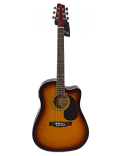 Stagg SA20 DCE SNB Elektro Akustik Gitar