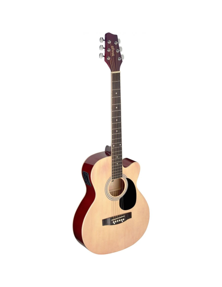 Stagg SA20 DCE NAT Elektro Akustik Gitar