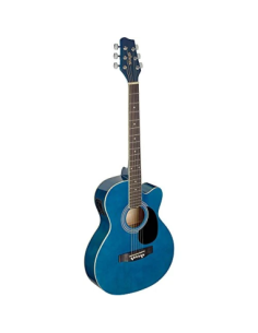 Stagg SA20 DCE Elektro Akustik Gitar Mavi