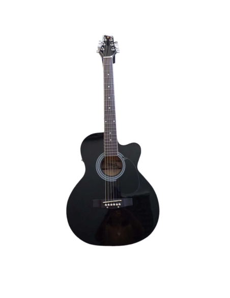 Stagg SA20 DCE BLK Elektro Akustik Gitar