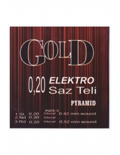 Elektro Bağlama Teli 0.20 Gold
