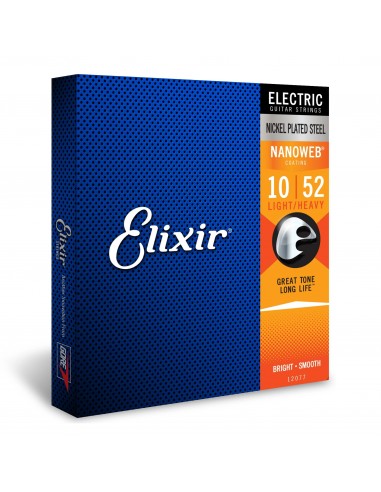 Elixir 12077 Elektro Gitar Tel Seti 10-52