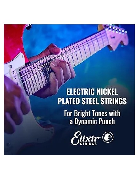 Elixir 12077 Elektro Gitar Tel Seti 10-52