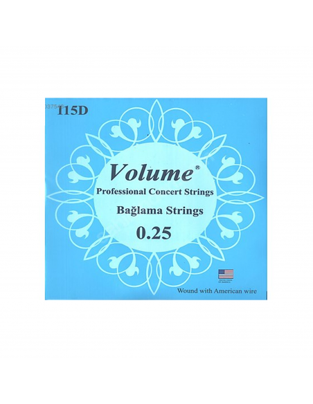 Volume Divan Bağlama Teli 0,25