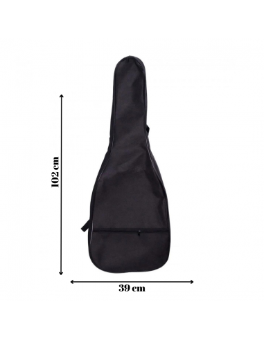 Fortex 100 Serisi Klasik Gitar Kılıfı Siyah