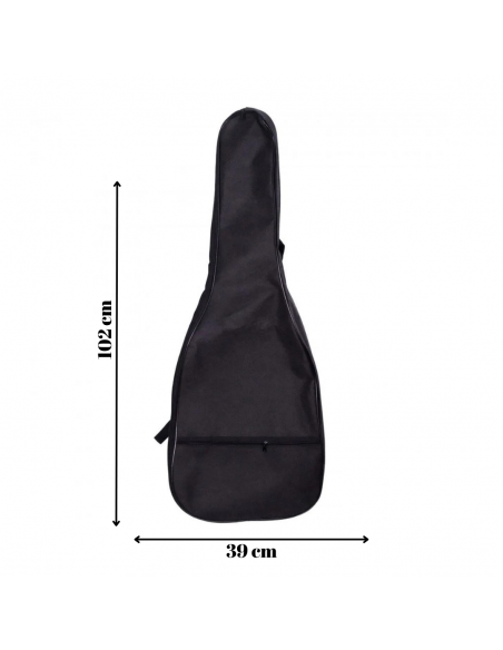 Fortex 100 Serisi Klasik Gitar Kılıfı Siyah