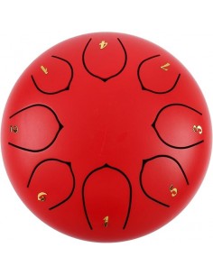 Adora HP-10 6 inç 8 Ton Hand Pan Kırmızı