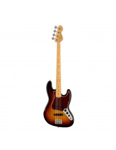 Auster Jazz Bass Sunburst Maple Bas Gitar