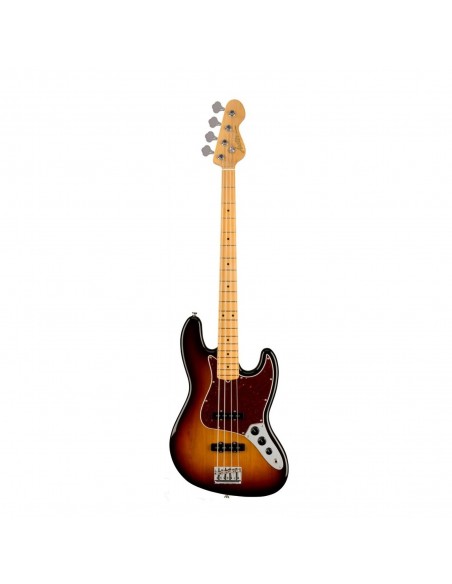 Auster Jazz Bass Sunburst Maple Bas Gitar