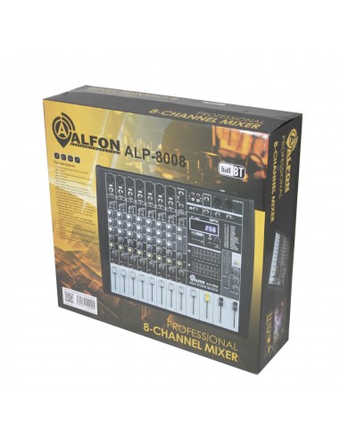 Alfon ALP-8008 8 Kanal Dec Mikser
