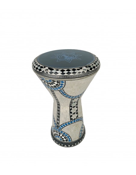Alexandria 22'' Orijinal Mısır Döküm Profesyonel İşlemeli Darbuka - 22209