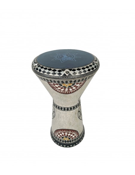 Alexandria 22'' Orijinal Mısır Döküm Profesyonel İşlemeli Darbuka - 22203