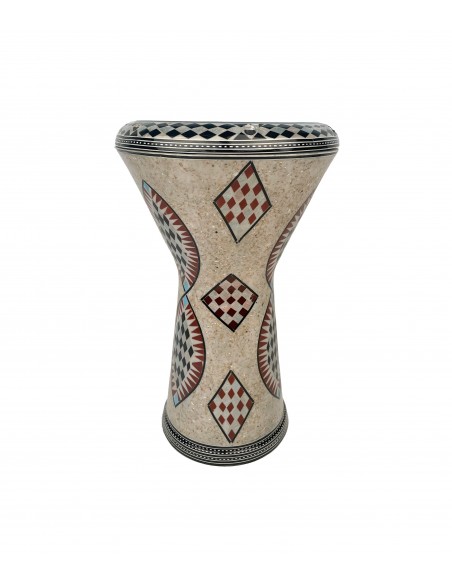 Alexandria 22'' Orijinal Mısır Döküm Profesyonel İşlemeli Darbuka - 22204