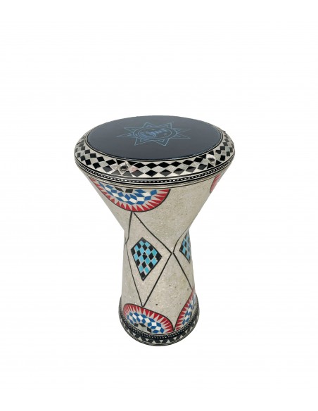 Alexandria 22'' Orijinal Mısır Döküm Profesyonel İşlemeli Darbuka - 22205