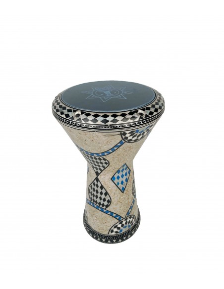 Alexandria 22'' Orijinal Mısır Döküm Profesyonel İşlemeli Darbuka - 22206