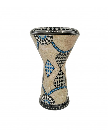 Alexandria 22'' Orijinal Mısır Döküm Profesyonel İşlemeli Darbuka - 22206